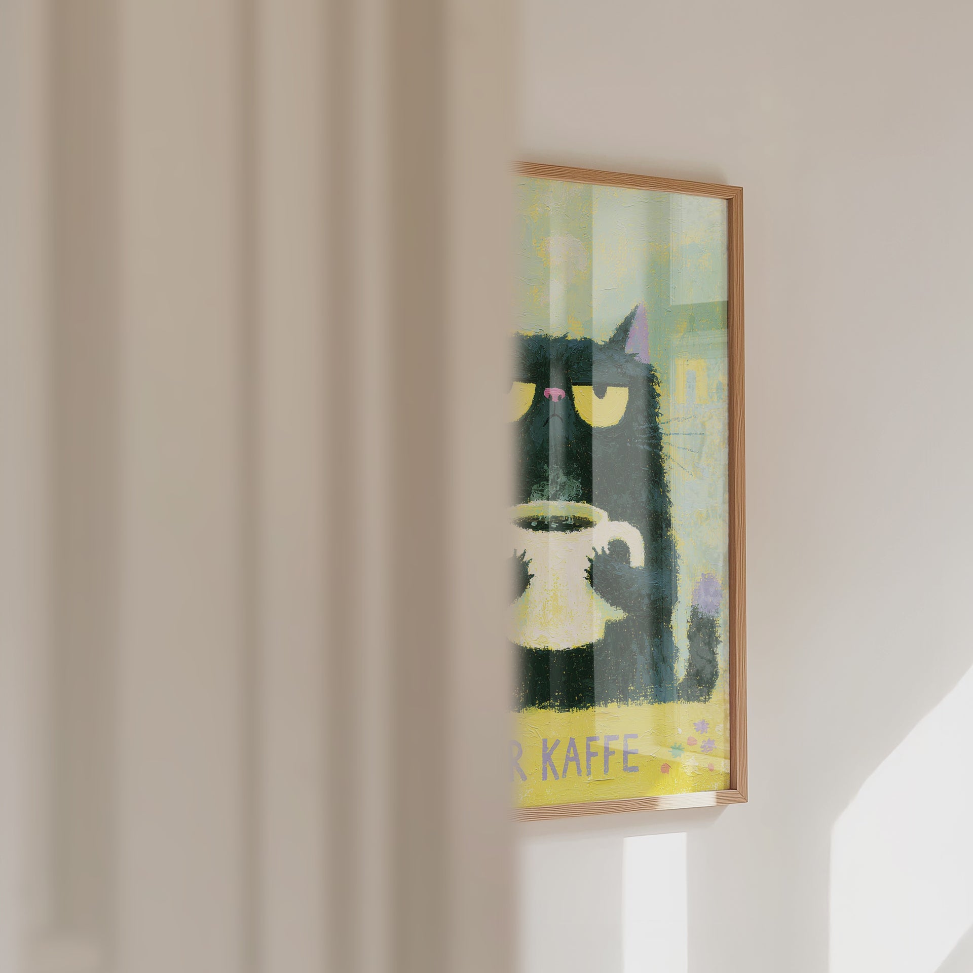 Mer Kaffe Poster – väggvideo