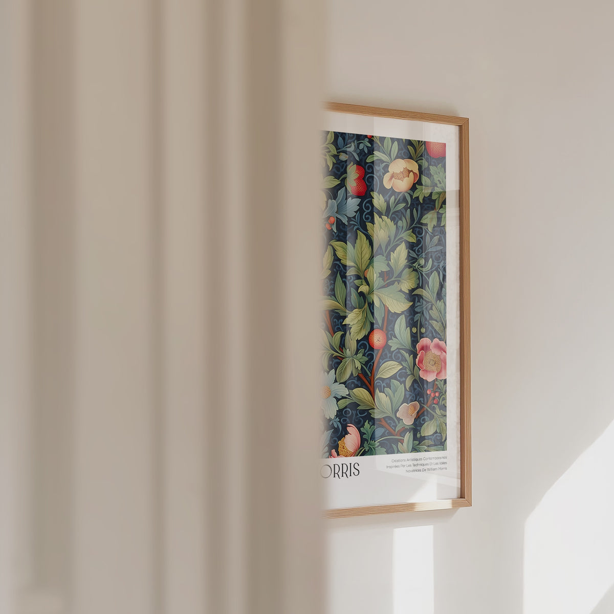 William Morris Midnight Orchard Poster – väggvideo