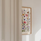 Colurful Wildflower Meadow Poster – väggvideo