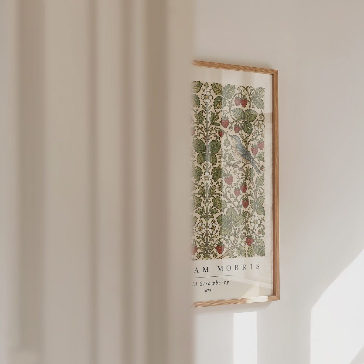 Wild Strawberry William Morris Poster – väggvideo