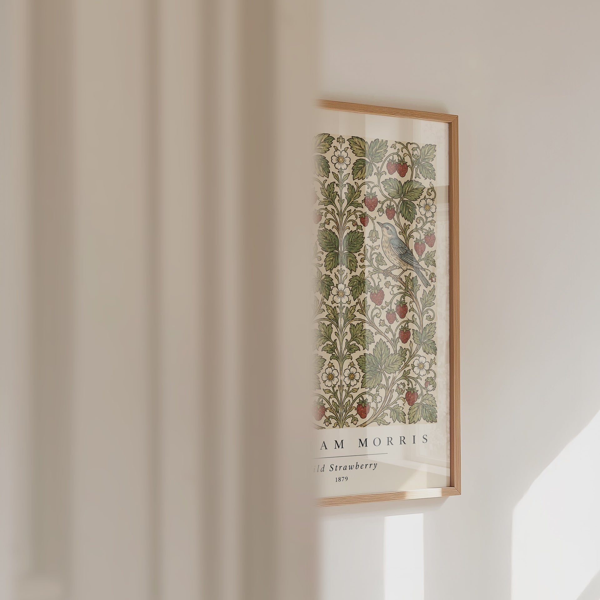 Wild Strawberry William Morris Poster – väggvideo