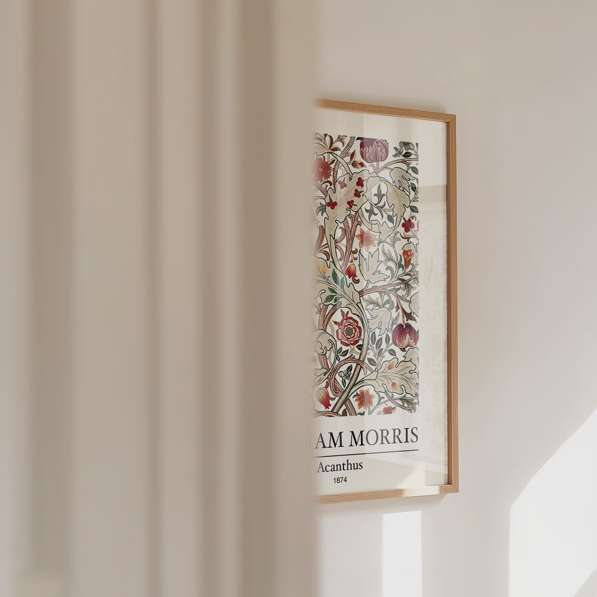 William Morris Acanthus 1874 Poster – väggvideo