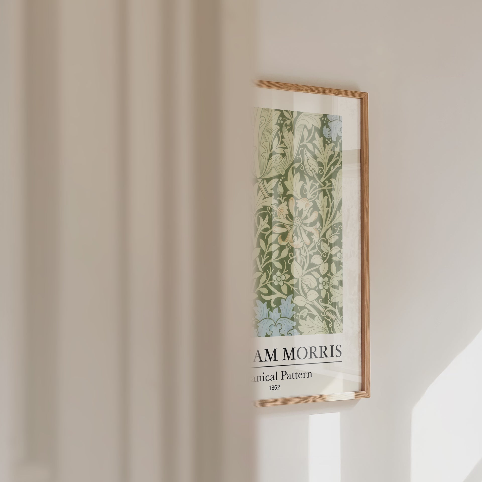 William Morris Botanical Pattern Poster – väggvideo