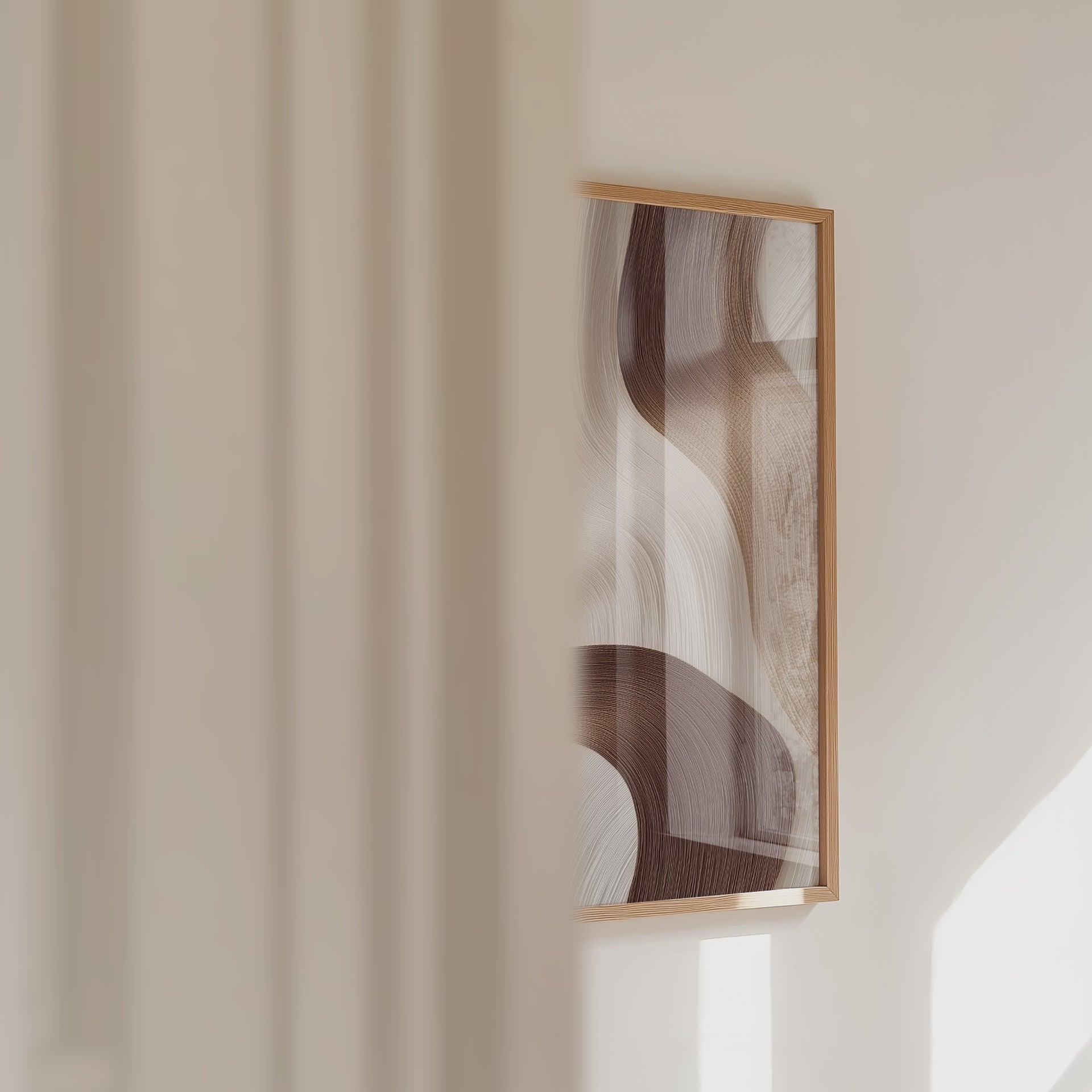 Abstract Flow Poster – väggvideo