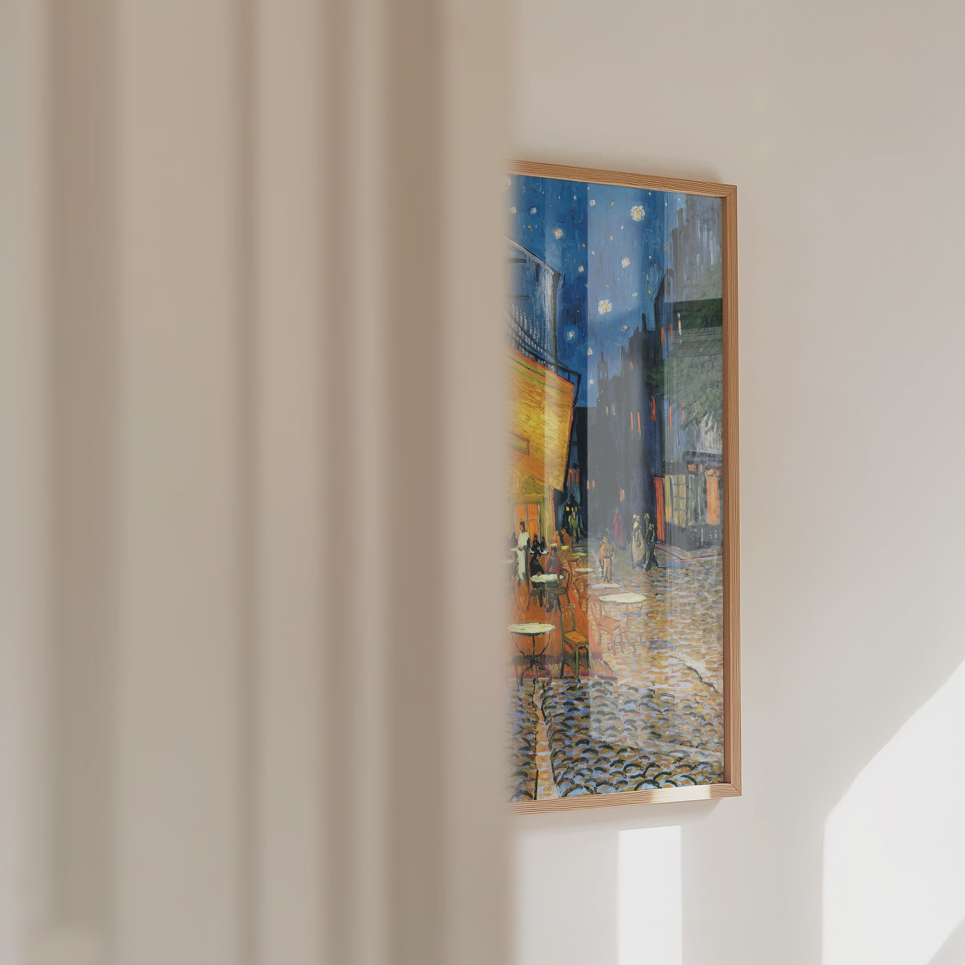 Van Gogh Cafe Terrace At Night Poster – väggvideo