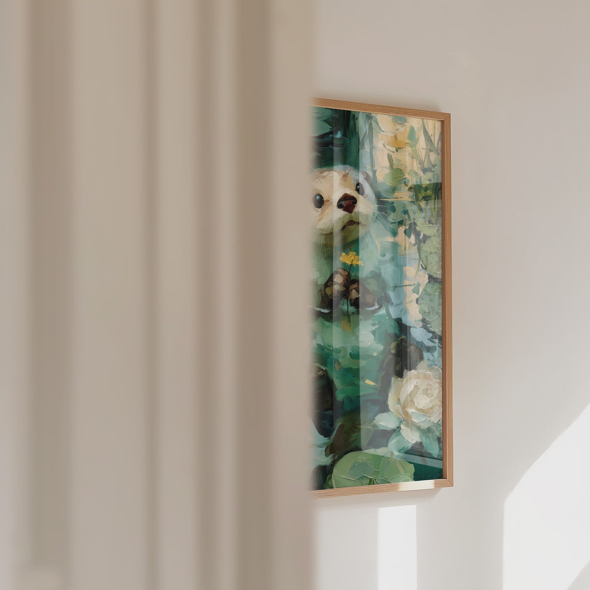 River Otter Poster – väggvideo