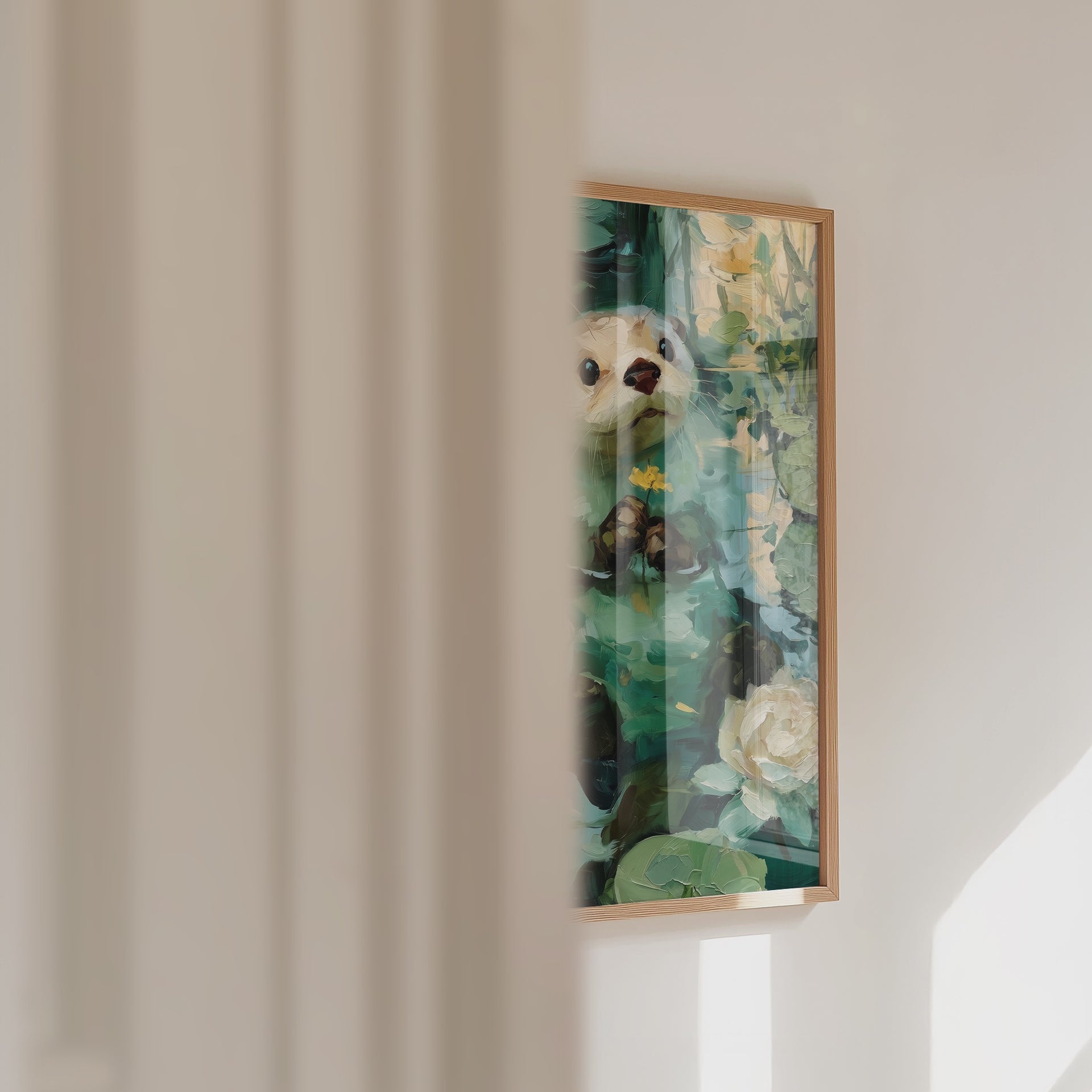 River Otter Poster – väggvideo