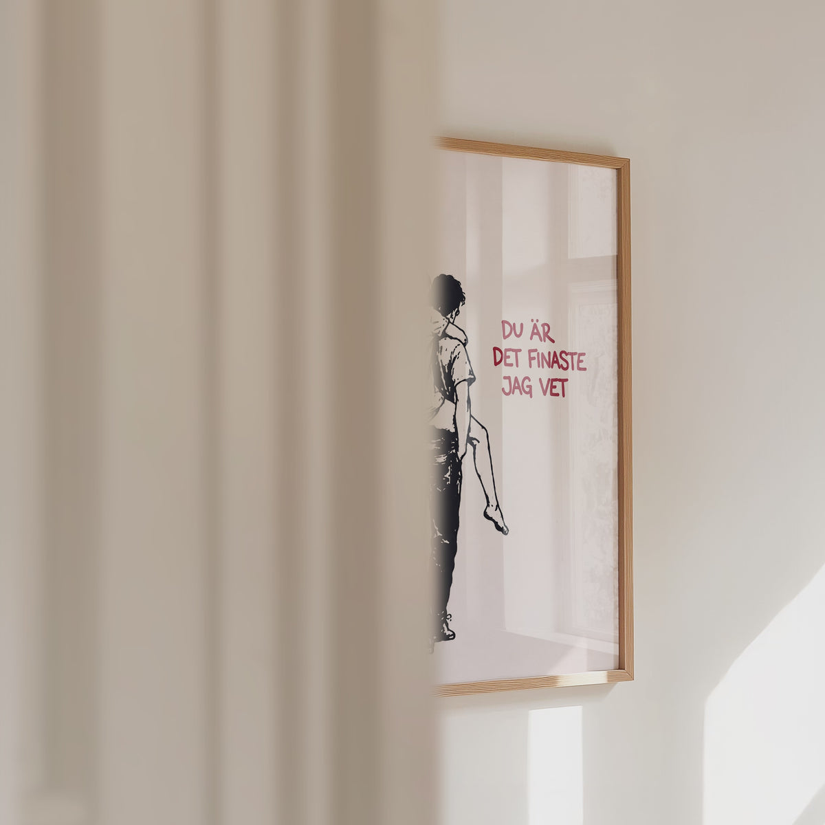 Du Är Det Finaste Jag Vet Poster – väggvideo