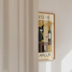 Midnight Wine Cat Poster – väggvideo