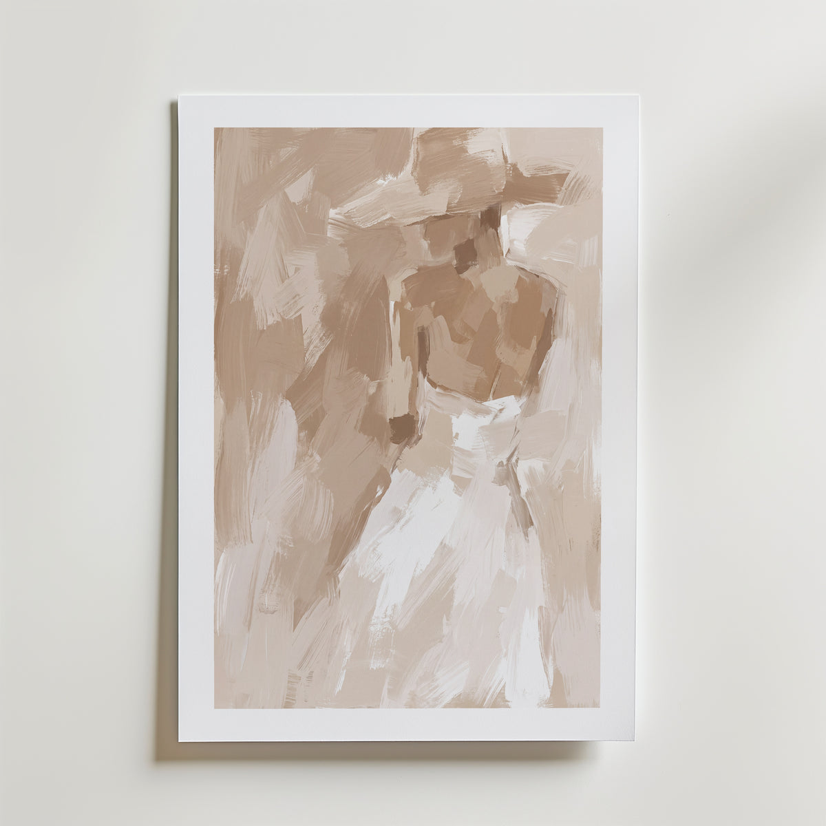 Soft Silhouette Poster – med passepartout